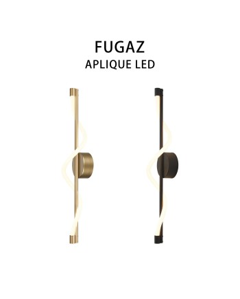 FUGAZ * APLIQUE LED - NEGRO